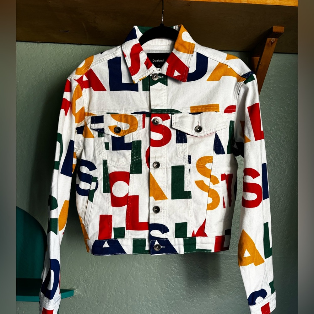 Desigual Logomania Denim Jacket